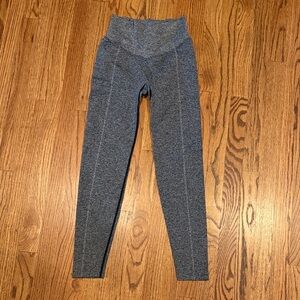 PINK Active Victoria's Secret Dark Gray High-Waist Leggings, Size Small